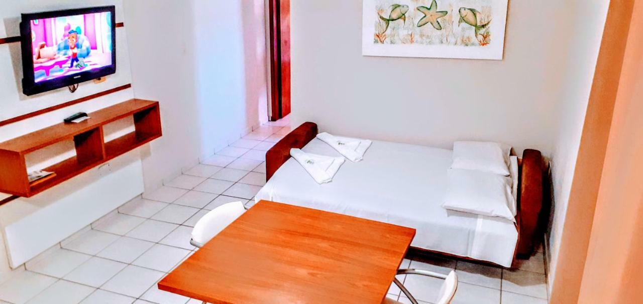 Hotel Jangada Flat Caraguatatuba Bagian luar foto